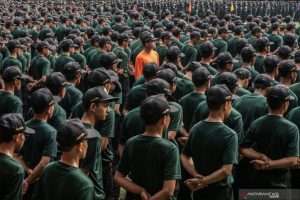 Ribuan Mahasiswa Ikuti Pendidikan Bela Negara