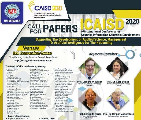 LPPM UBSI Gelar ICAISD 2020