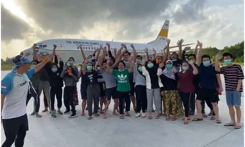 Pemulangan WNI dari Natuna