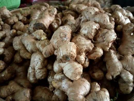 Jahe yang Dijual di Pasar Kota Rembang