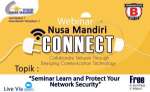 Universitas Nusa Mandiri Akan Gelar Webinar Bertajuk Network Security