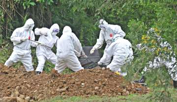 Jenazah Virus Corona