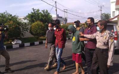 Penangkapan Pelaku Keributan di Green Lake