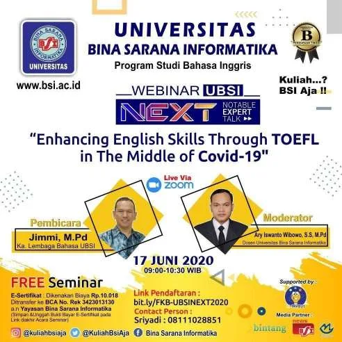webinar TOEFL