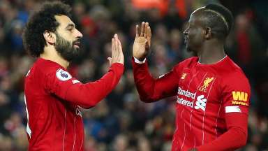 Mohamed Salah dan Sadio Mane Liverpool