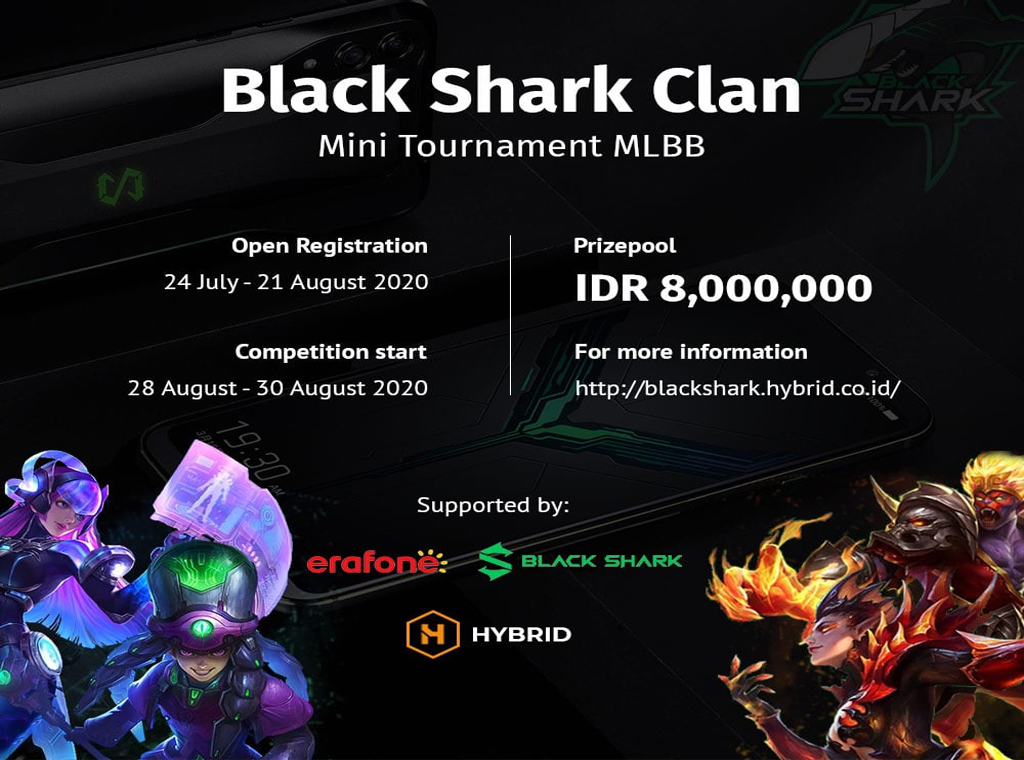 Black Shark Gelar Clan Mini Tournament Mobile Legends
