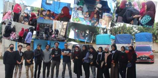 GMHB Salurkan Bantuan Korban Kebakaran Bulukumba