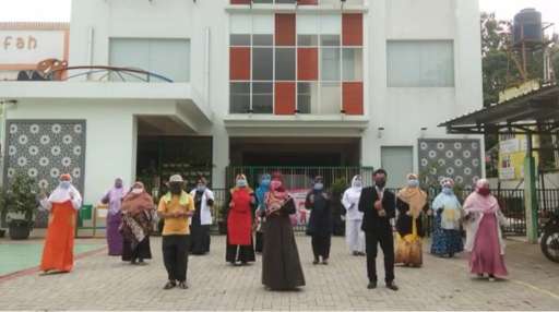 SD Khalifah Krukut Gelar MPLS Secara Virtual