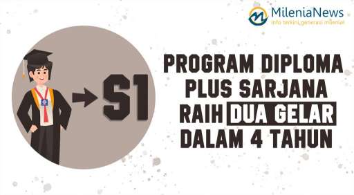 Program Diploma plus Sarjana, Raih Dua Gelar dalam 4 Tahun