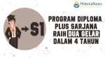 Program Diploma plus Sarjana, Raih Dua Gelar dalam 4 Tahun