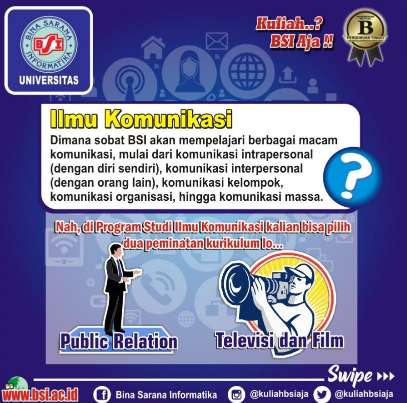 Alasan Prodi Ilmu Komunikasi UBSI jadi Favorit