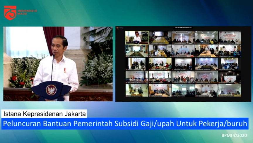 Jokowi berikan subsidi Gaji bagi pekerja
