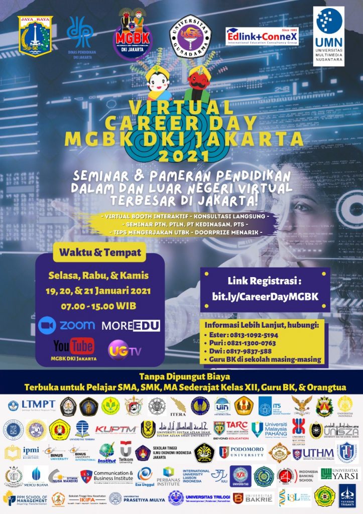 Virtual Career Day MGBK DKI Jakarta 2021