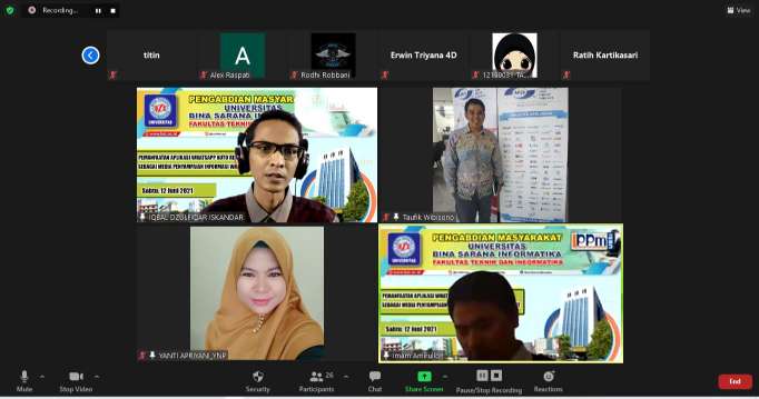 Pengabdian Masyarakat Universitas BSI Tasikmalaya