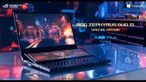 ASUS ROG Zephyrus Duo 15, Hadir dengan 2 Layar