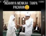 Bikin Greget, Pria Cium Pengantinnya Begini Karena Menikah Tanpa Pacaran