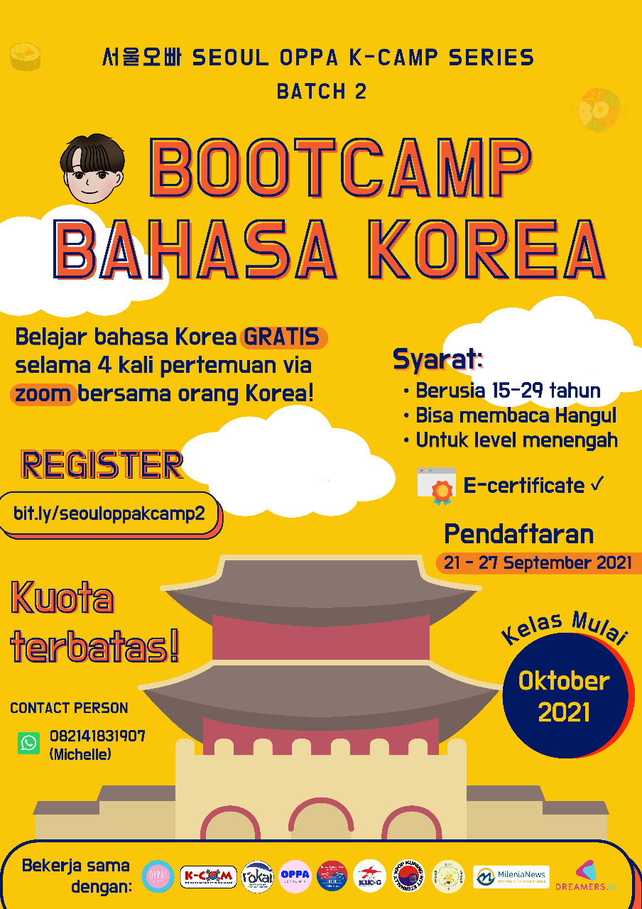 Bootcamp Bahasa Korea