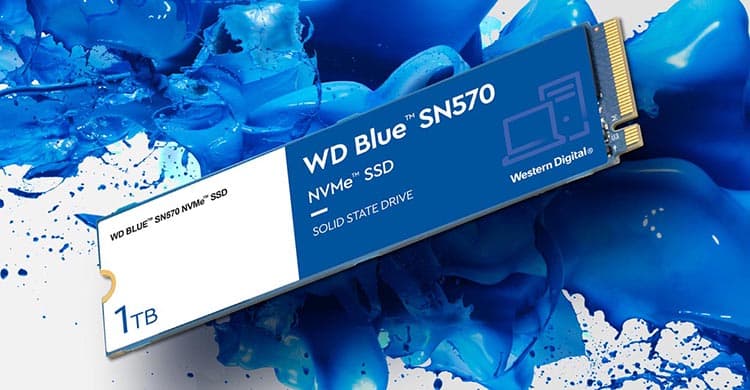WD Luncurkan WD Blue SN570 Khusus Content Creator
