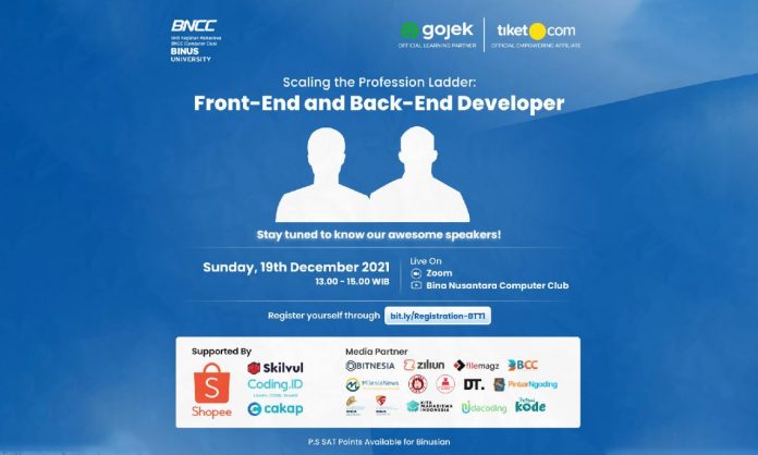 BNCC Techno Talk 1 Usung Konsep Webinar Semi-Talkshow Untuk Developer