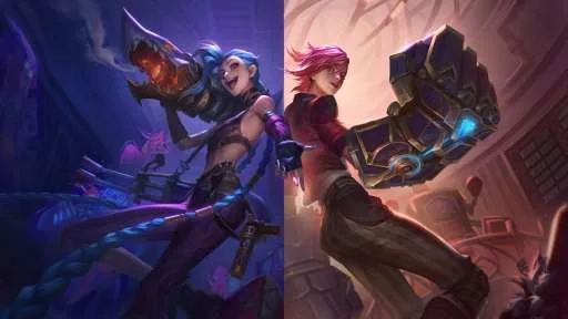 Jinx dan Vi Jadi Tokoh Utama Arcane