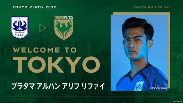Tokyo Verdy Rekrut Pratama Arhan