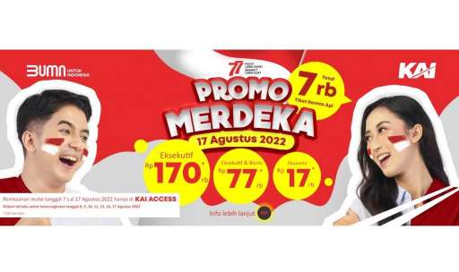 Jalan-jalan Naik Kereta Api Menjelang Hari Kemerdekaan Ga Bikin Dompet Jebol