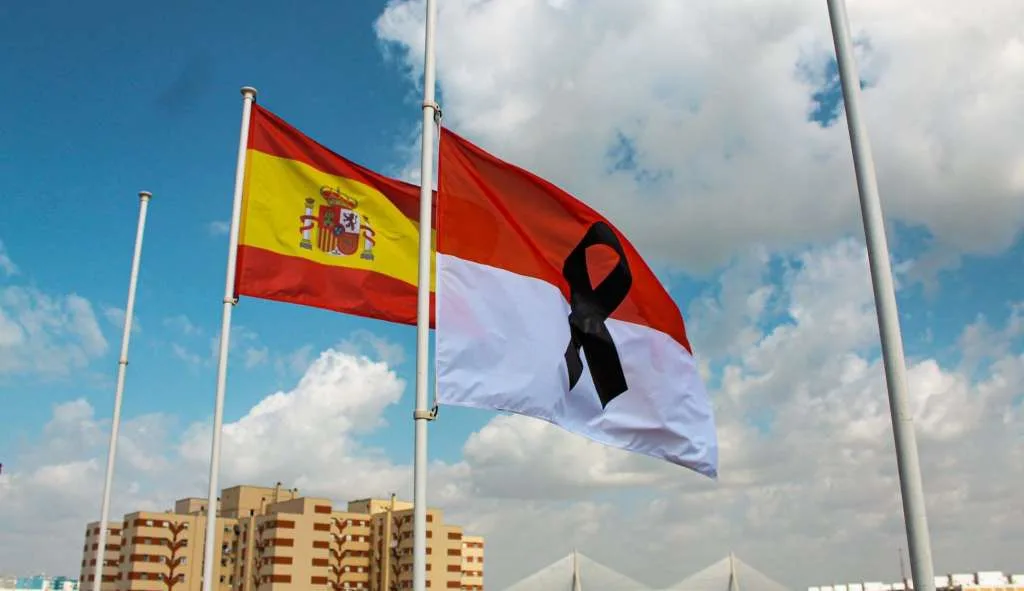 Klub Spanyol Cadiz Minta Maaf Karena Hias Bendera Indonesia dengan Pita Hitam
