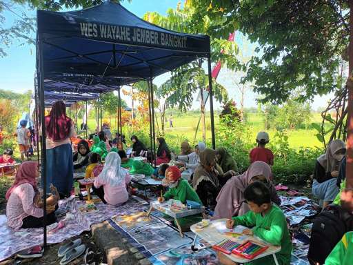 Promosi Wisata Lewat Lomba Mewarnai
