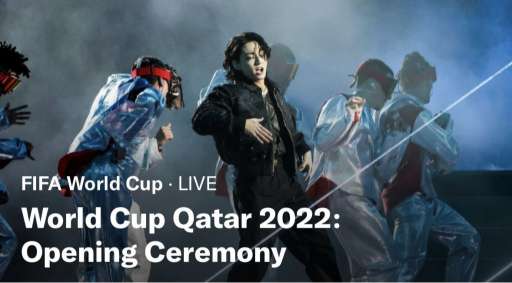 Jungkook BTS Tampil Bawakan Lagu “Dreamers” Pada Opening Ceremony Piala Dunia 2022