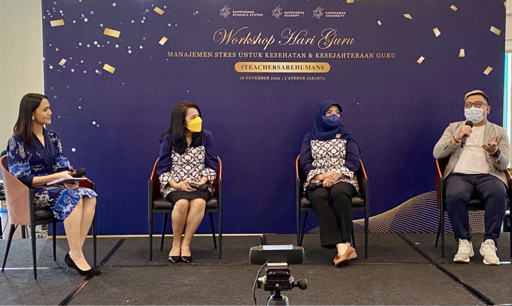 Angkat Isu Manajemen Stres, Sampoerna Schools System Gelar Workshop Hari Guru