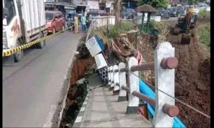Jembatan Sukabumi-Bogor Amblas, Puncak Menjadi Alternatif