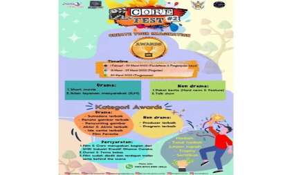 Foto : Flyer Core-Fest SMK Gama Charaka