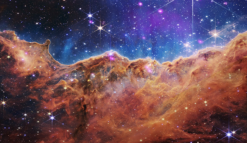 'Mountains' of the Carina Nebula