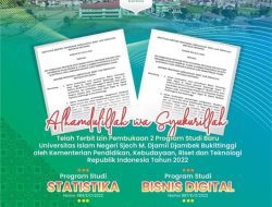 UIN Bukittinggi Resmi Buka 4 Prodi Baru
