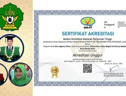 Prodi S-2 IAI UIN Ar-Raniry Raih Akreditasi Unggul
