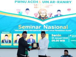 Peringati 1 Abad Nahdlatul Ulama, PWNU Aceh dan UIN Ar-Raniry Gelar Seminar Nasional