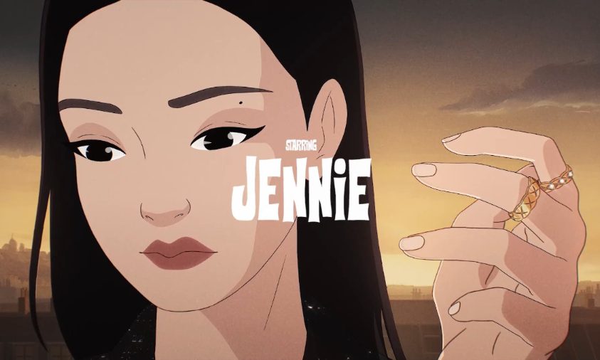 Karakter Animasi Jennie Blackpink dalam Iklan Coco Crush