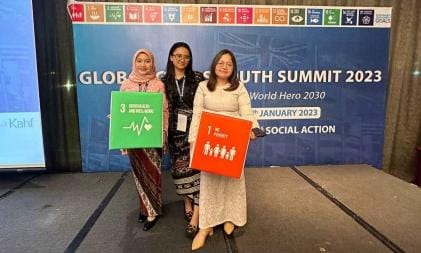 Mahasiswa UIKA Menjadi Wakli Indonesia Pada Program Global Youth Summit 2023