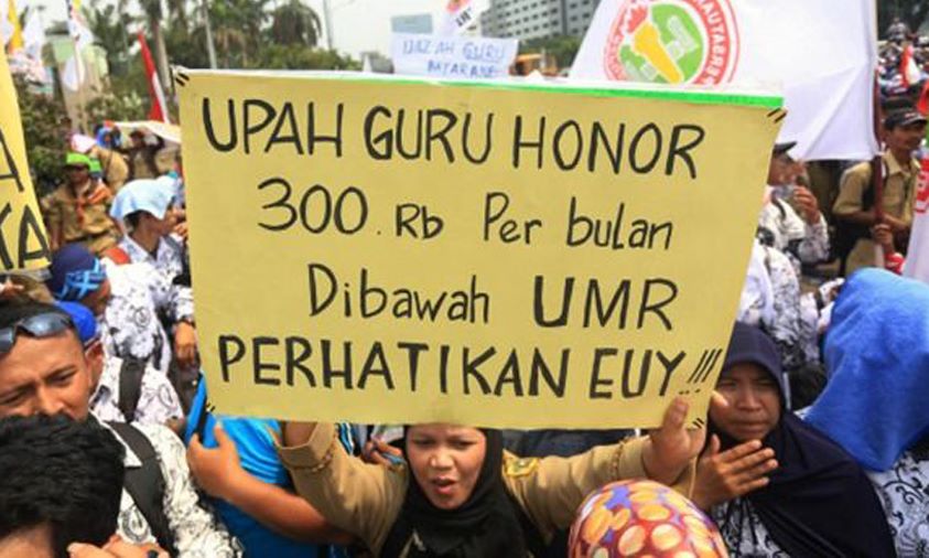 Nasib Guru Honorer dan P3K Masih Menanti Janji Kesejahteraan
