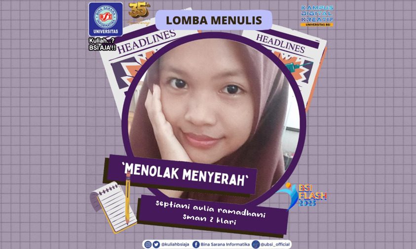 Cerpen Bangkit Karena Harapan Atau Menyerah Karena Cobaan