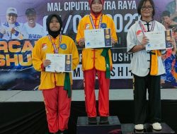 Siswa Sekolah Islam Al-Iman Bojonggede Raih Juara Wushu tingkat Jabodetabek
