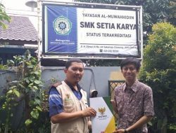 Baznas Kota  Depok Lunasi Tunggakan SPP Ghifari,  Siswa SMK Setia Karya