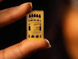 Sambut Ramadhan, Inggris Cetak Emas Berdesain Ka’bah