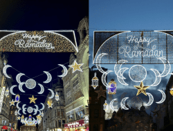 Lampu Festival Ramadan Hiasi London Untuk Pertama Kalinya