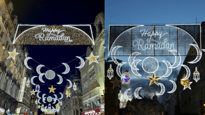 Lampu Festival Ramadan Hiasi London Untuk Pertama Kalinya