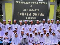 SLB Cahaya Quran akan Gelar Santunan Masal kepada 250 Mustahik  Tuna Netra dan Difabel