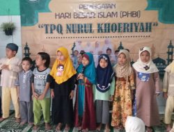 TPQ Nurul Khoeriyah Adakan Peringatan Isra Mi’raj dan Cucurak Sambut Ramadhan