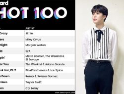 Single Like Crazy oleh Jimin BTS Berhasil Menduduki Posisi Pertama