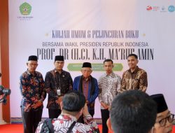 Wapres Ma’ruf Amin Kuliah Umum dan Luncurkan Buku di UIN Ar-Raniry