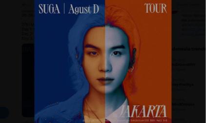 Tiket Konser Suga BTS